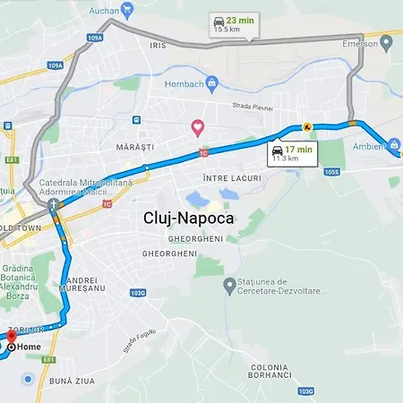 Cosy One Bedroom Flat With Free Parking & Wifi Cluj-Napoca